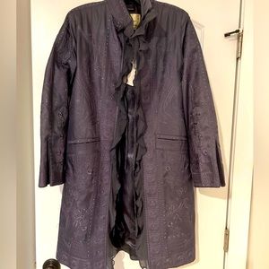 Ebene by Patrick Assouline beautiful long coat (brand new.)w/tag.